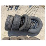 Set of (4) Tires w/ Rims 225/60R16 98S M+S