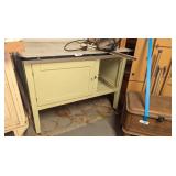 Enamelware Top Cabinet - No Contents
