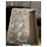 Set of Four Cups, Saucers, Salad Plates, +