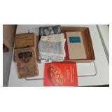 Cookbooks, Dish Towels, Zinc Lids