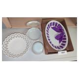 Fire King Ramekin & Other Milk Glass Dishes