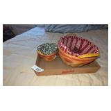 (2) Longaberger Baskets