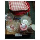 Plastic Cups, Plates, Bowls & Other