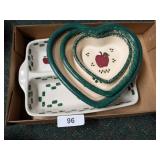 Stoneware Divided Dish &