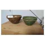 (2) Batter Bowls