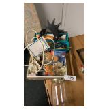Adaptor Plugs, Scissors, Organizer Baskets &