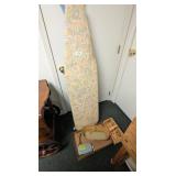 Ironing Board & Brass Doorknobs