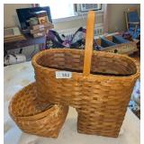 Stair Step Basket & Other Basket
