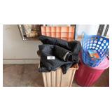 Storage Container & Shop Towels