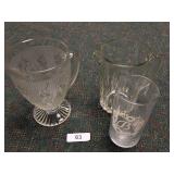 Iris & Herringbone Pitcher, Other Glass Pitcher &
