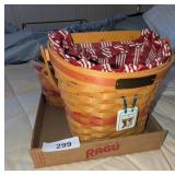 (3) Longaberger Baskets