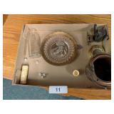 Plate, Glue Pot, Coal Miner