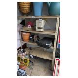 Light Metal Shelving - No Content