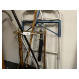 Walker, Canes & Metal Stand