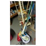 Umbrella, Iron, Libman Mop, Mop Bucket &