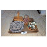 (4) Longaberger Baskets