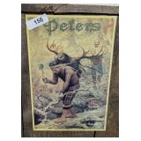 Peters Reproduction Tin Sign