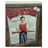 Red Ryder Reproduction Tin Sign