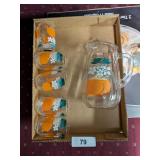 Juice Pitcher & Juice Glasses