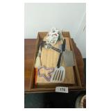 Small Butcher Laminant Block, +