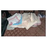 Assorted Kitchen Linens, Hand Towels, Oven Mitt,