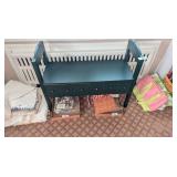 Small Green Bench