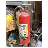 Fire Extinguisher Shows Charge