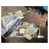 Assorted License Plates