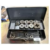 Pipe Threader + Metal Tool Box