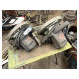 (2) Skilsaw Circular Saws