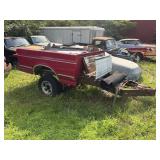 Homemade Trailer Out of Truck Bed + Contents