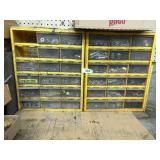 (2) Plastic Organizers w/ Lots of Misc. Contents
