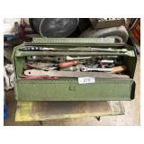 Metal Toolbox w/ Contents