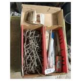 Peg Board Hooks, Saw Blades & Other