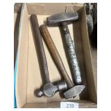 Ball Pein Hammer + Sledge Hammers