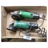 (2) Electric Angle Grinders