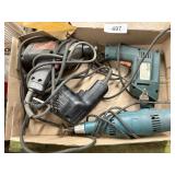 (3) Electric Drills & Electric Die Grinder