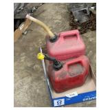 (2) Gas Cans