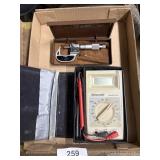 Multimeter & NSK Micrometer