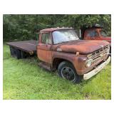 1966? Ford F600 Flatbed Truck Project Truck