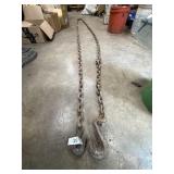 ~18ft Chain w/ Hooks