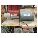 Electric Motor w/ Sanding Wheel