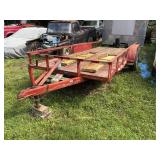 Double Axle Trailer - Approx. 16 ft.