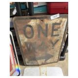 One Way Sign
