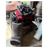 Automotive Engine On Cart + Other