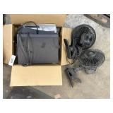 (2) 12V Fans & (2) DVD Players + Wires