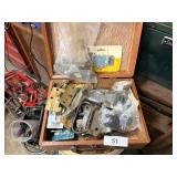 Vintage Case w/ Hinges & Drawer Pulls