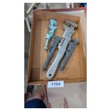 (4) Pipe Wrenches