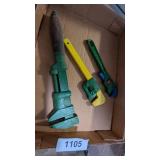(3) Pipe Wrenches