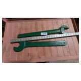 (2) Large Wrenches